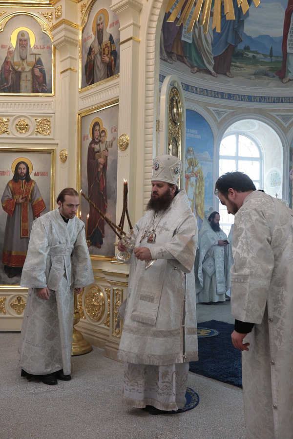 Великое освящение Казанского храма села Дединово